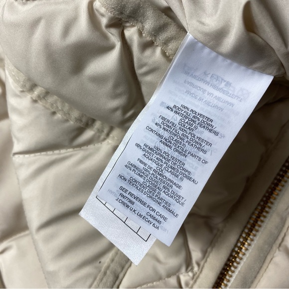J Crew #593 Quilted Puffer Vest XS - Picture 3 of 6